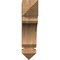 Ekena Millwork Legacy Arts & Crafts Rough Sawn Bracket, Western Red Cedar, 4"W x 16"D x 16"H BKT04X16X16LEC03RWR - alternate 3